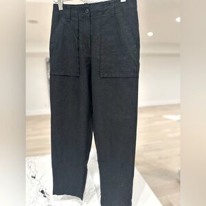 J Crew women’s linen mix cargo pants